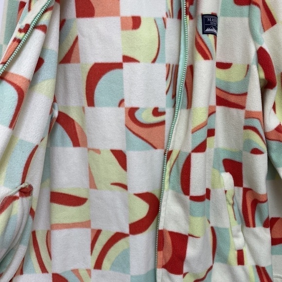 MASSIVE Outdoor Fleece Zip-up Hood Sweater Jacket Women’s Size Small - Picture 14 of 16